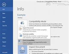 check for open what is compatibility mode in microsoft office check for open what is compatibility mode in microsoft office