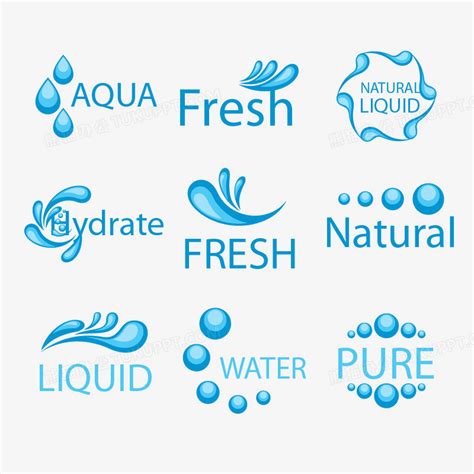 水元素logo设计|平面|Logo|鱼与雨与禹 - 原创作品 - 站酷 (ZCOOL)