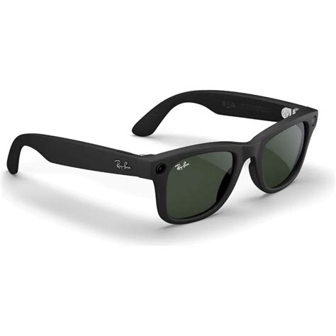 Купить Умные очки c камерой и динамиками Ray-Ban Meta Wayfarer Gen 1, матовый чёрный — Alif Shop