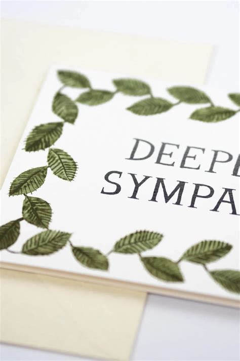 Hadley Paper Goods Deepest Sympathy Card – The Hambledon