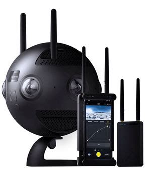 Insta360 Pro II Spherical VR 360 8K Camera with FarSight Monitoring ...