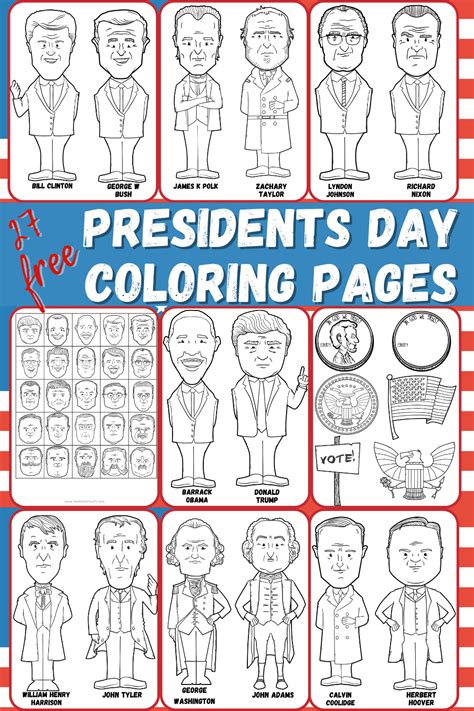 President Coloring Pages 的图像结果