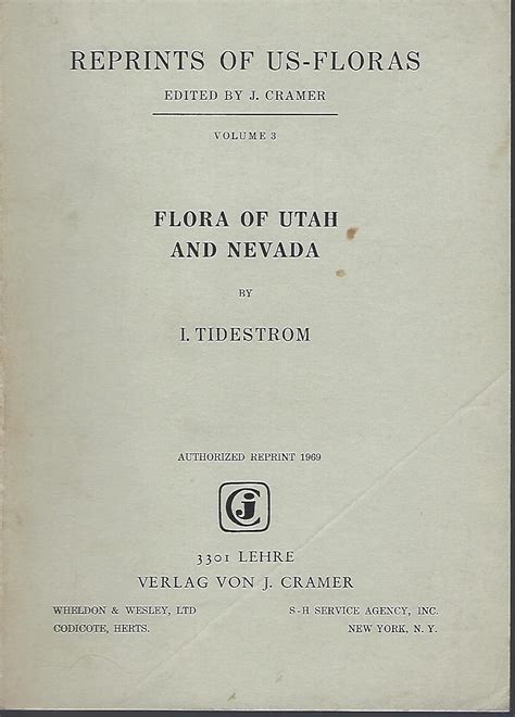 Flora of Utah and Nevada : Ross, Pa: Amazon.in: Books