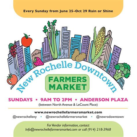 Calendar • New Rochelle Downtown Farmers Market