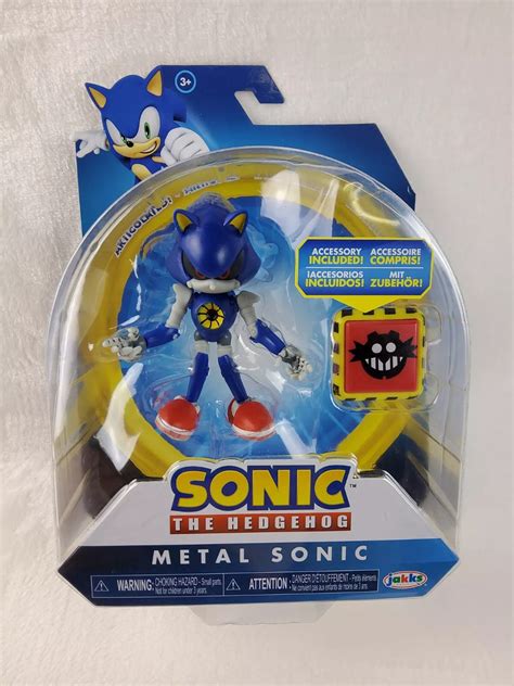 Mavin | JAKKS Pacific Sonic The Hedgehog 4" Action Figure Metal Sonic ...