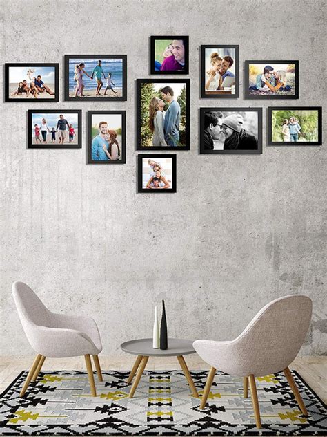 Small Boulevard Set of 11 Individual Wall Photo Frames Wall Decor Set ...
