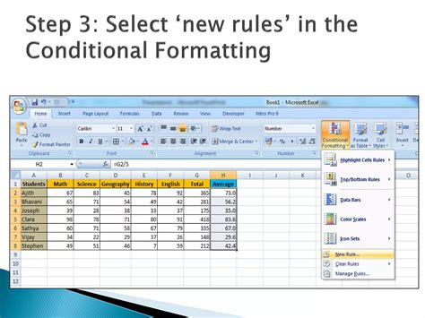 Image result for MS Excel Conditional Formatting