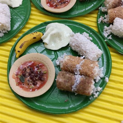 Kerela Puttu Kadala Curry South Indian Miniature Food Magnet – small IDEA