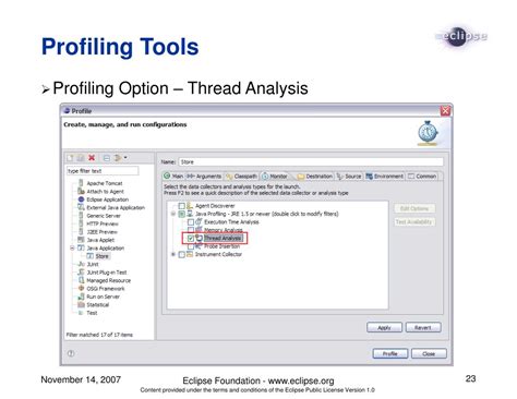 Java Profiling Tools Eclipse 的图像结果