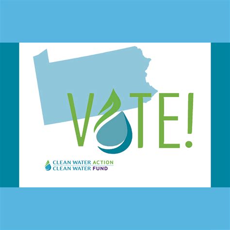 Be a Clean Water Voter in Pennsylvania! | Clean Water Action