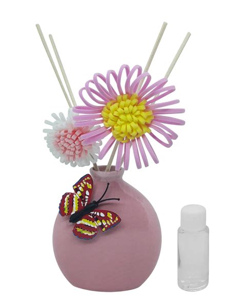 Tied Ribbons Glass Reed Diffuser Sticks with Fragrance Oil (8.99 cm x 8 ...