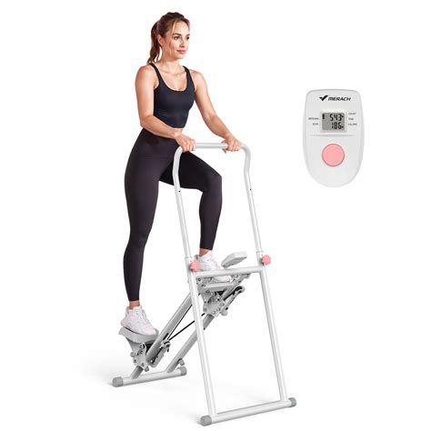 MERACH Stair Stepper Machine - Compact Foldable Vertical Climber, Full ...