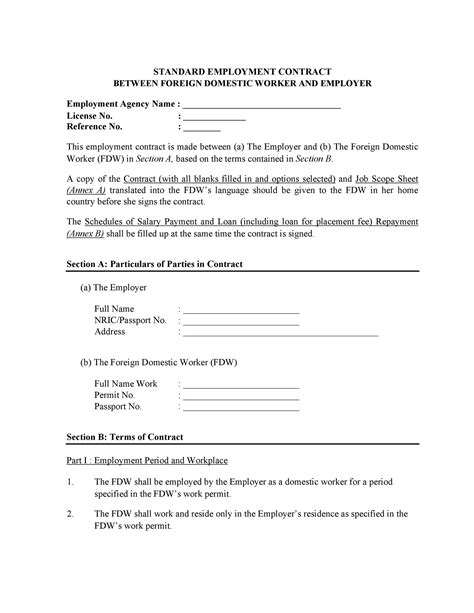 50 Ready-to-use Employment Contracts (Samples & Templates) ᐅ