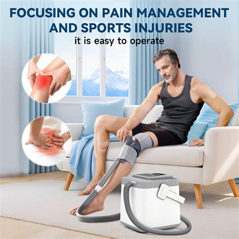 KETFIY Cold Therapy Machine,Knee Ice Machine for Sports Injuries Cryot