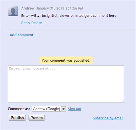 Image result for Create an Account to Comment