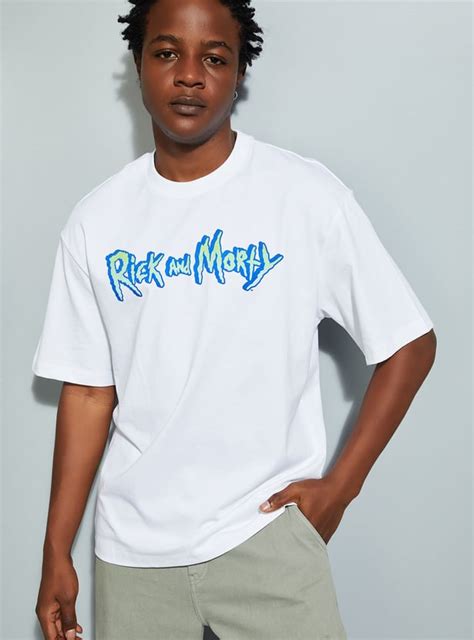 Buy URB_N Men Oversized Rick & Morty T-shirt Online at just Rs. 699.0 ...