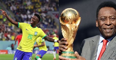FIFA World Cup: Vinicius Junior Promises To Win Title For Ailing Pele