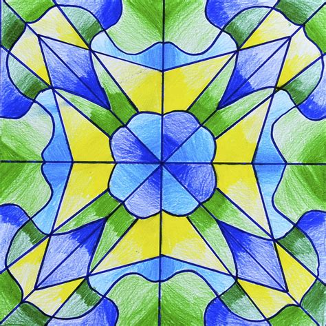 Drawings in radial symmetry – Arte a Scuola