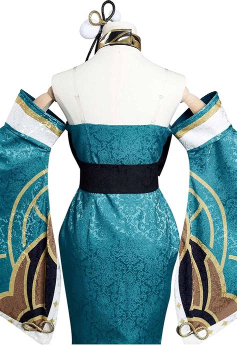 Buy Wolancy Womens Genshin Impact Noelle Hu Tao Venti Cosplay Halloween ...
