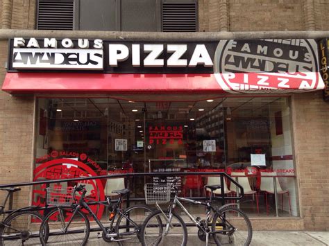 10019 Famous Amadeus Pizza Hell's Kitchen Manhattan New York City