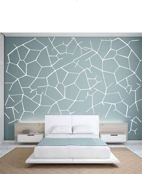 LKstencilprint Web design Style full Wall Design Stencil for Wall ...