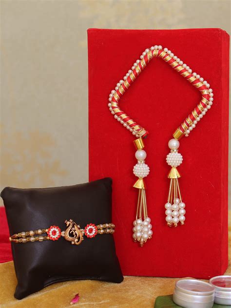 Buy | Raksha Bandhan Rakhi for Brother and Bhabhi Gift Set Rakhi for ...