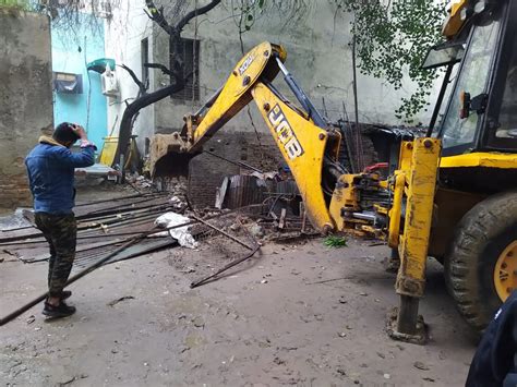 Demolition program in Village Masjid Moth conducted by LM South Zone on ...