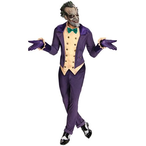 Batman Arkham City Joker Adult Costume - SpicyLegs.com