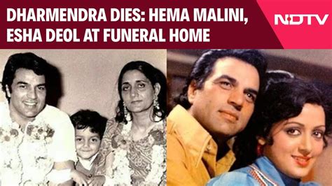 Dharmendra Death News | Crowd Builds at Crematorium as Family, Actors ...