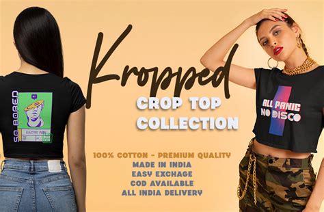 Kropped Top | Crop Tops India | Women's Streetwear – GeekOTee