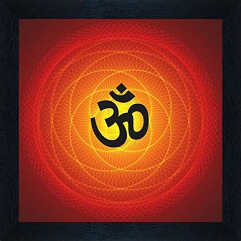 SAF Om Namah Shivay Spritual UV Textured Framed Painting 12 Inch X 12 ...