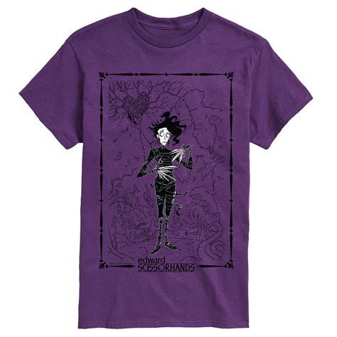 Edward Scissorhands - Frame Oversized - Men's Short Sleeve Graphic T ...