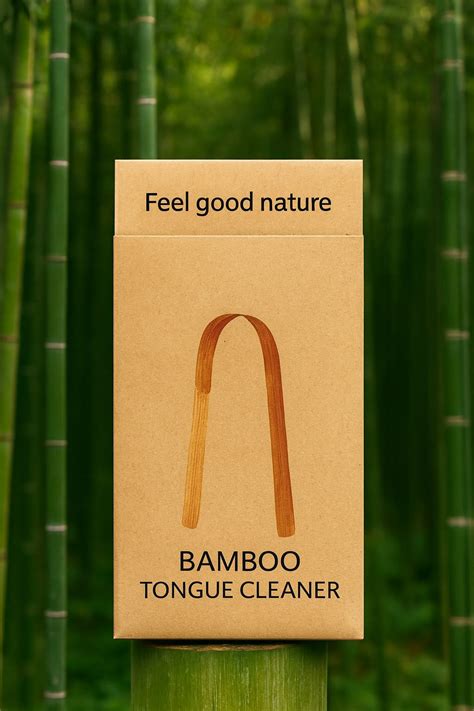 Bamboo Tongue Cleaner – Feel Good Nature