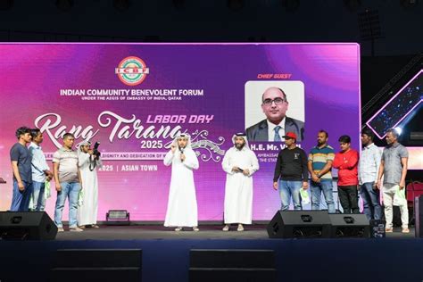 09 May 2025:Rang-Tarang Labour Day program at Asian Town