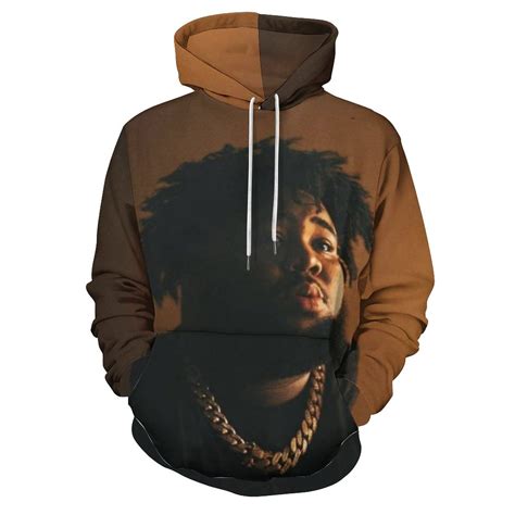 Unisex Rod Wave Hoodies 3D Printed Pullover Hooded Sweatshirt with ...