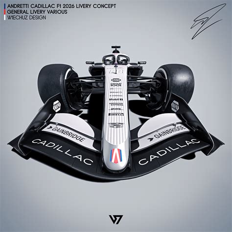 Andretti Cadillac F1 Team 2026 General Livery Concept :: Behance