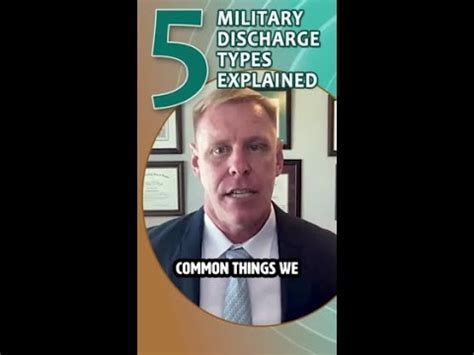 5 Military Discharge Types Explained - YouTube
