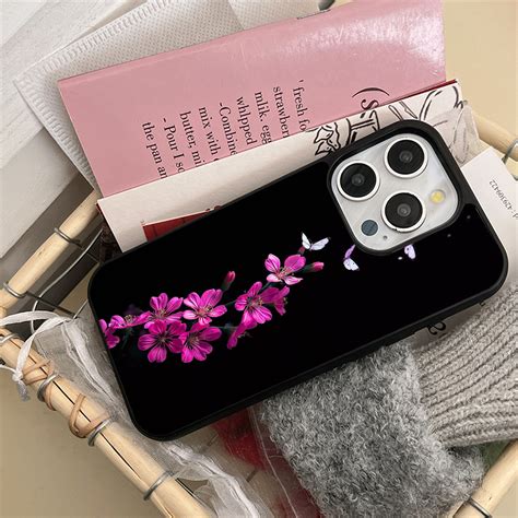 Blush Meadow Glossy Protective Cases – S A A B O O
