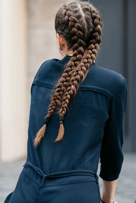 10+ Two French Braids - Men Hairstyle Ideas