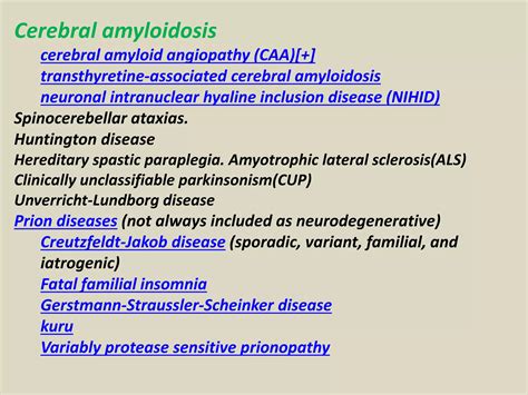 Presentation2, radiological imaging of neurodegenerative and dementai ...