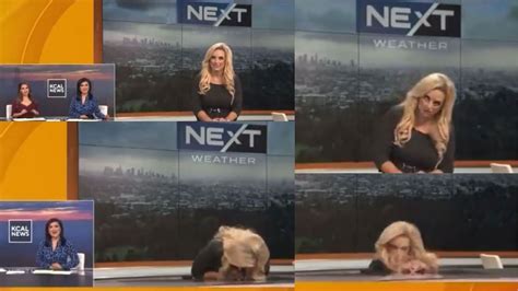 CBS anchor Alissa Carlson Schwartz collapses LIVE on-air, watch ...