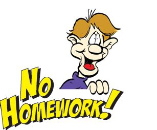 No Homework Cartoon 的图像结果