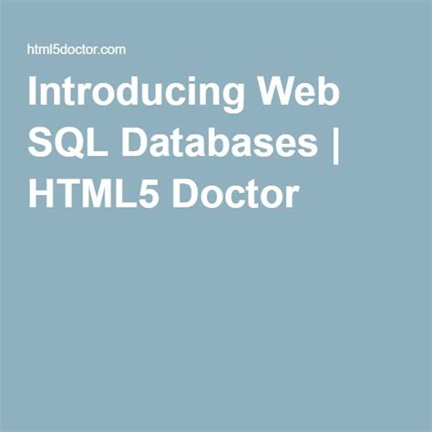 Image result for Database and SQL in Web Development