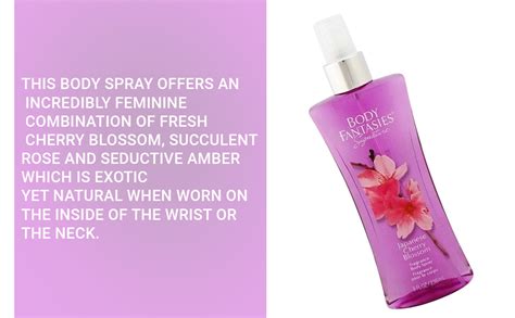 Body Fantasies Signature Fragrance Body Spray (Japanese Cherry Blossom ...