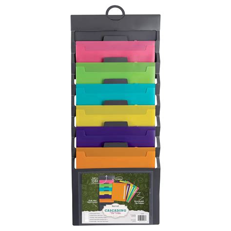 Samsill Cascading Wall File Organizer, Classroom Organization and ...