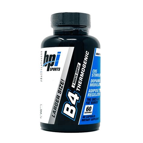 Buy BPI B4 60 Servings Thermogenic Fat Burner 2 Month Supply Online at ...