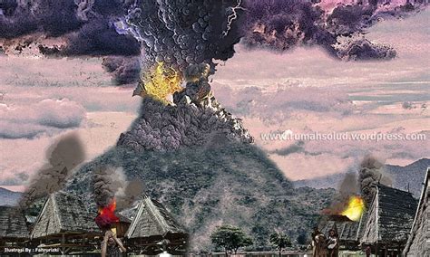 Image result for Mount Tambora Explode