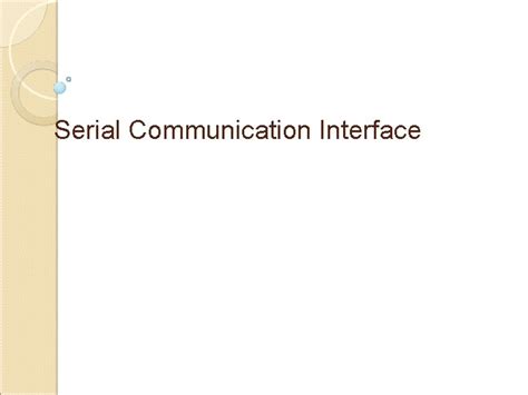 Image result for Serial and Parallel Communication Examples