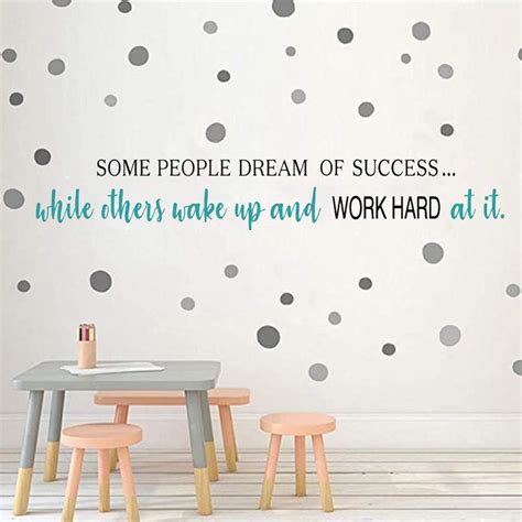 Inspirational Quote Wall Decals Kids Motivational Words Wall Stickers ...