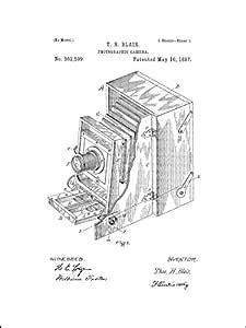 Framable Patent Art the Original Poster Art Print Retro Camera ...